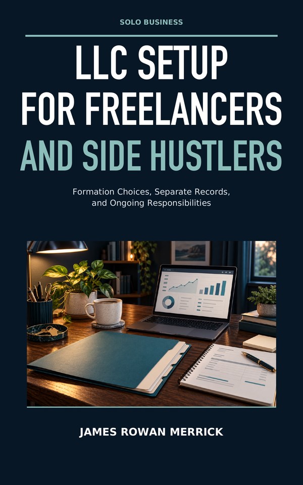 Front cover of LLC Setup for Freelancers and Side Hustlers