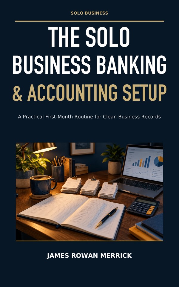Front cover of The Solo Business Banking & Accounting Setup